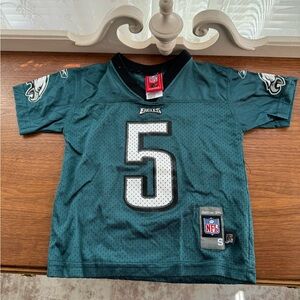 Boys Size Small NFL Philadelphia Eagles #5 McNabb Football Jersey
